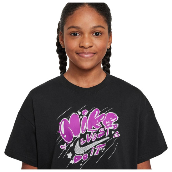 Nike Παιδική κοντομάνικη μπλούζα Sportswear Doodle 2 Tee